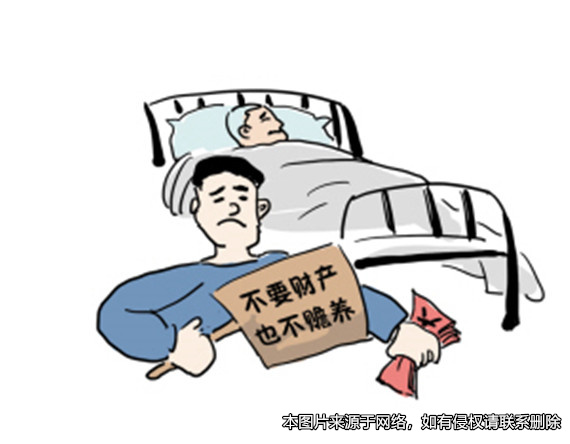親生兒子不贍養(yǎng)父親而和繼母爭(zhēng)奪遺產(chǎn)，被法院判決不能繼承